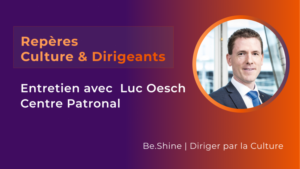 Vignette de l’entretien avec Luc Oesch sur la culture d’entreprise et le rôle des dirigeants.